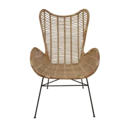Wohnen Sessel|Stühle<Geflecht Rattansessel in Naturfarben - Surin