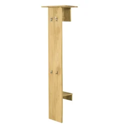 Wohnen Garderoben<Geölte Holzgarderobe aus Eiche massiv - Avidora