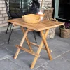 Wohnen Tische<Geölter Gartentisch aus Teak Massivholz - Adaja