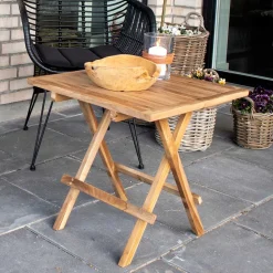Wohnen Tische<Geölter Gartentisch aus Teak Massivholz - Adaja