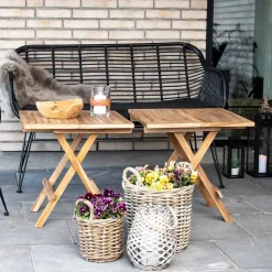 Wohnen Tische<Geölter Gartentisch aus Teak Massivholz - Adaja