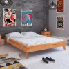 Wohnen Betten<Geöltes Kernbuche Bett für Dachzimmer - Junola II