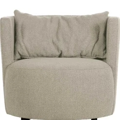 Wohnen Sessel<Gemütlicher Polstersessel in Beige Boucle - Capella