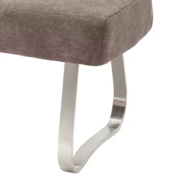 Wohnen Sitzbank<Gepolsterte Bank in Beige Microfaser - Anguro