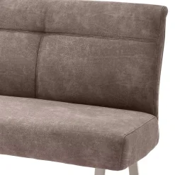Wohnen Sitzbank<Gepolsterte Bank in Beige Microfaser - Anguro