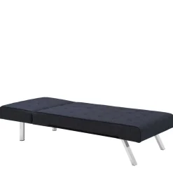Wohnen Sofas<Gepolsterte Liege in Dunkelblau Stoff - Exmadura