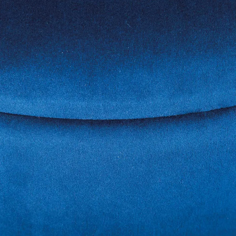 Wohnen Hocker<Gepolsterter Hocker in Blau & Gold - Chasmarin