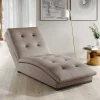 Wohnen Sofas<Geschwungene Wohnzimmerliege in Beige - Celloma