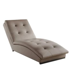 Wohnen Sofas<Geschwungene Wohnzimmerliege in Beige - Celloma