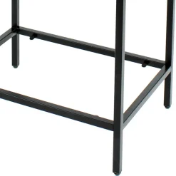 Wohnen Regale<Glas Regal mit Metallrahmen - Elegatos