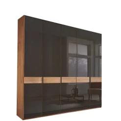 Wohnen Kleiderschränke|Schränke<Glasfront-Kleiderschrank mit fünf Türen - Hung