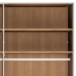 Wohnen Kleiderschränke|Schränke<Glasfront-Kleiderschrank mit fünf Türen - Hung