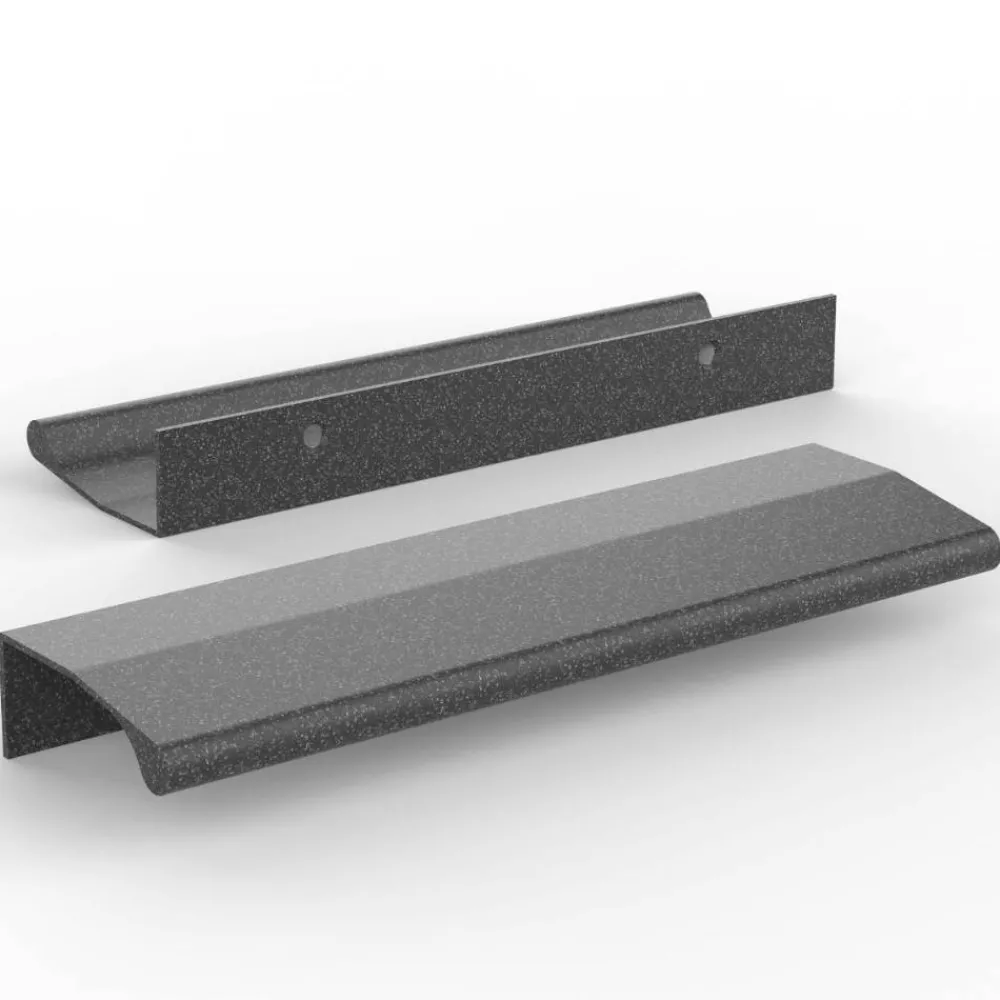 Wohnen Kleiderschränke|Schränke<Glasfront-Schlafzimmerschrank in Dunkelbraun - Hung