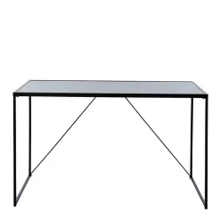 Wohnen Tische<Glasschreibtisch aus Schwarzglas - Pathos