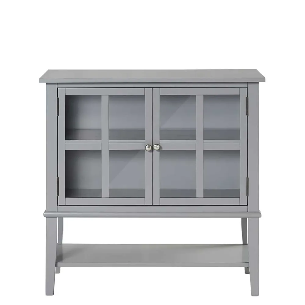 Wohnen Vitrinen<Glastüren-Schrank im Vintage Look - Radius