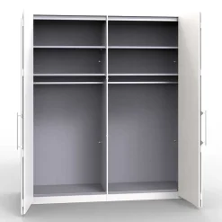 Wohnen Kleiderschränke|Schränke<Gleittüren Schlafzimmerschrank mit Spiegel - Dolienca