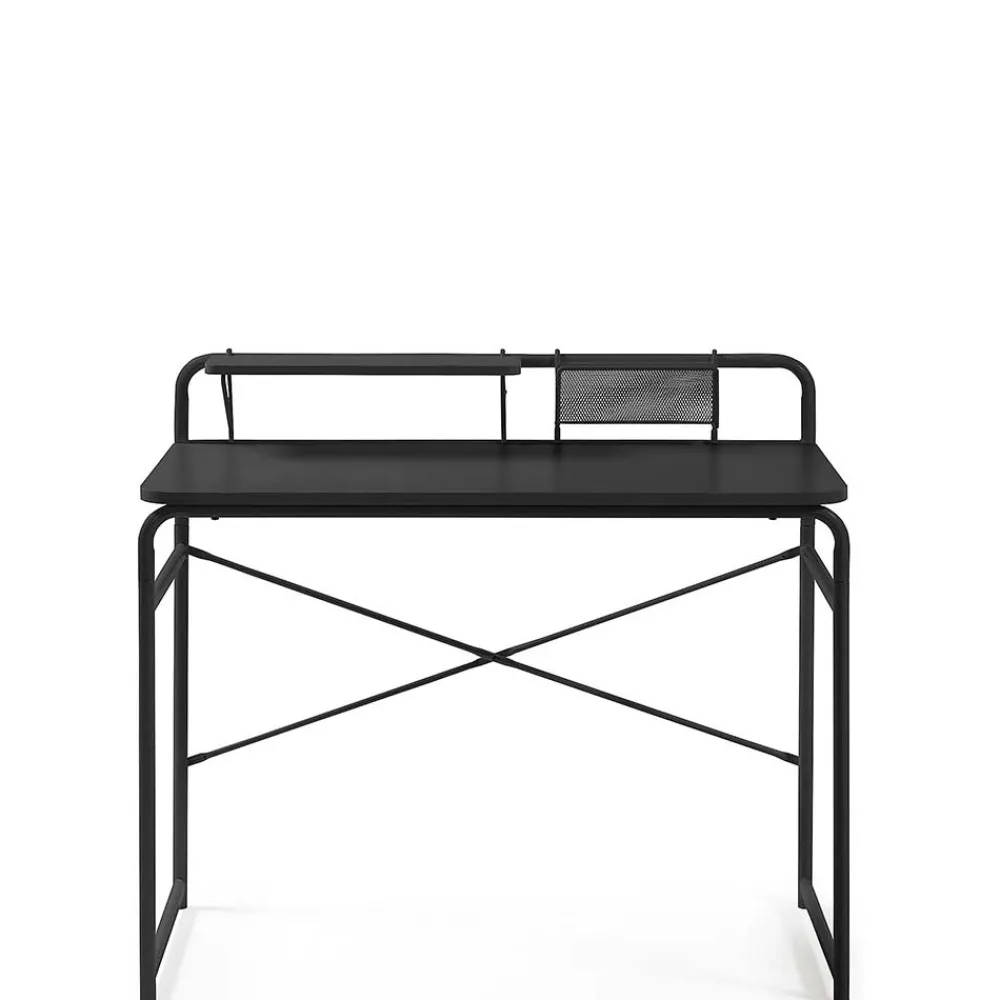 Wohnen Tische<Günstiger Schreibtisch mit Aufsatz 98x89x46 - Tibalt