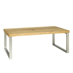 Wohnen Tische<Günstiger Sofatisch im Loft Style Vynessa mit Eiche Furnier