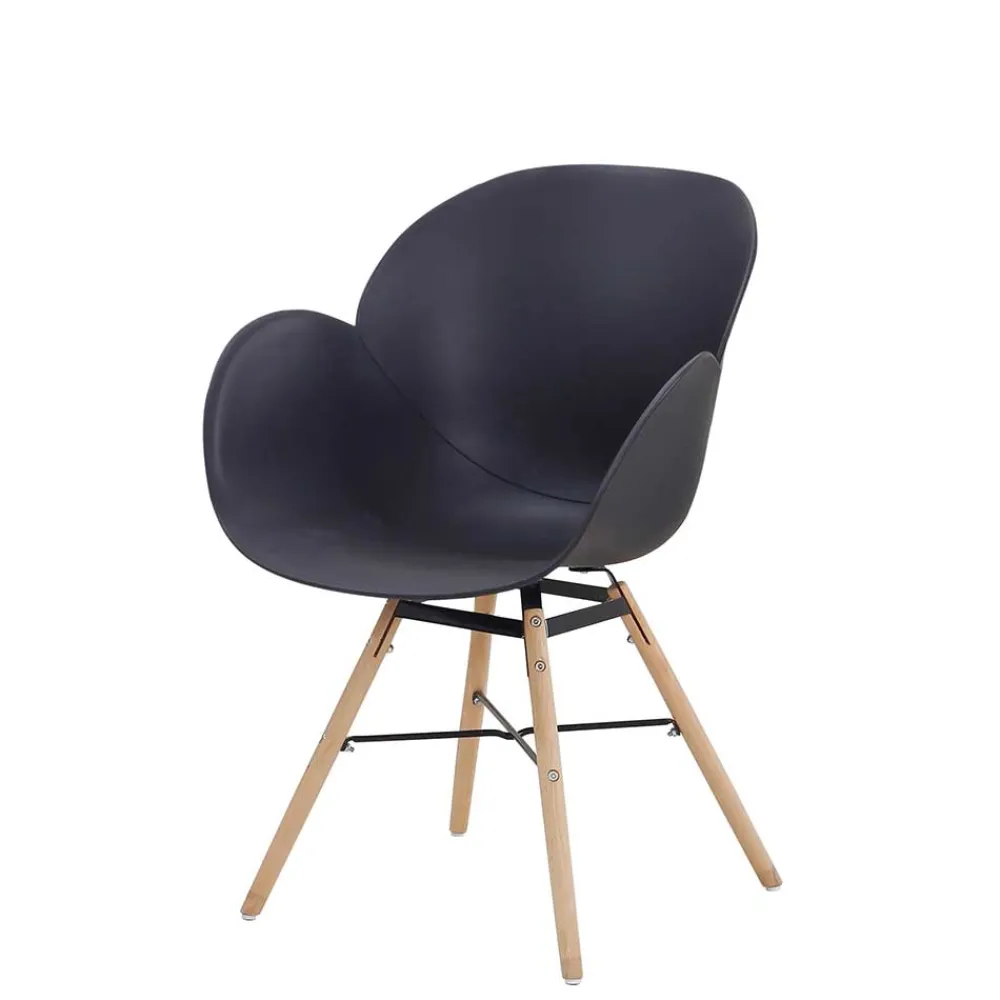 Wohnen Stühle<Günstiger Tischsessel mit Sitzschale - Raimar (Set)
