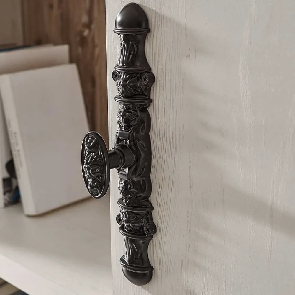 Wohnen Highboards<Günstiges Highboard im Scandi Chic Nedita in Weiß