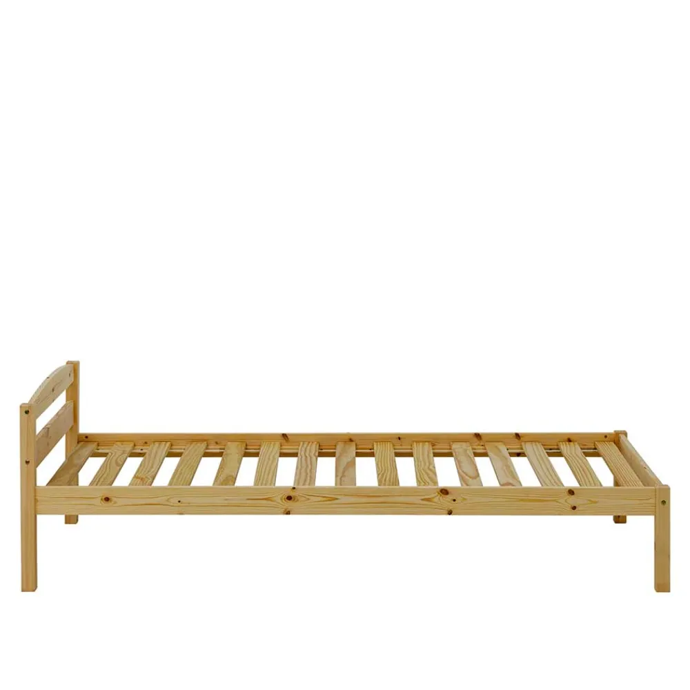 Wohnen Betten<Günstiges Holzbett aus Fichte Massivholz - Niels