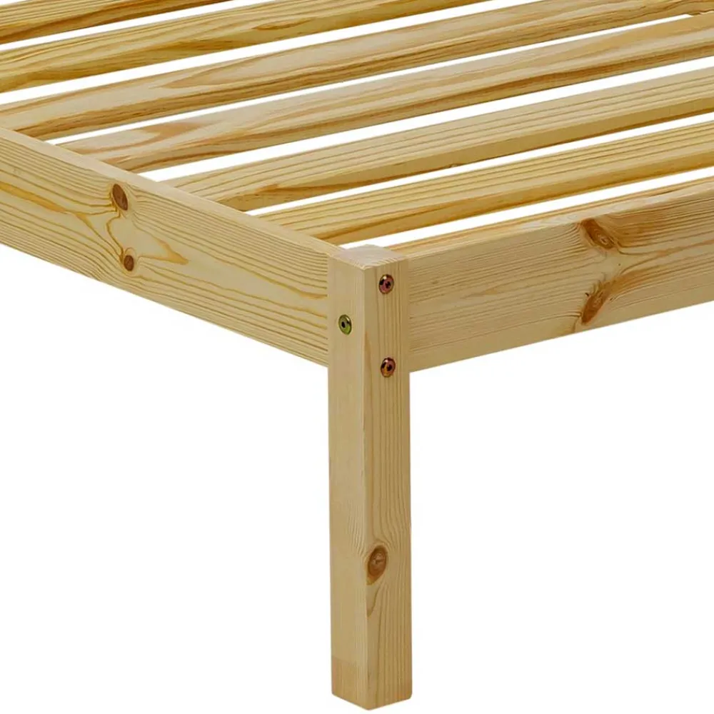Wohnen Betten<Günstiges Holzbett aus Fichte Massivholz - Niels