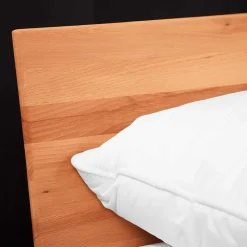 Wohnen Betten<Günstiges Kernbuche Bett aus Massivholz - Junola