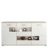 Wohnen Sideboards<Günstiges Sideboard in Weiß glänzend - Simeon