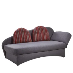 Wohnen Sofas<Graue Federkern Schlafcouch mit Bettkasten - Langos