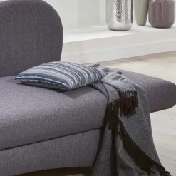 Wohnen Sofas<Graue Federkern Schlafcouch mit Bettkasten - Langos
