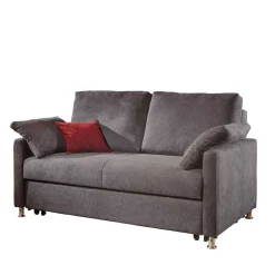 Wohnen Betten|Sofas<Graue Schlafcouch in drei Breiten - Jaxon