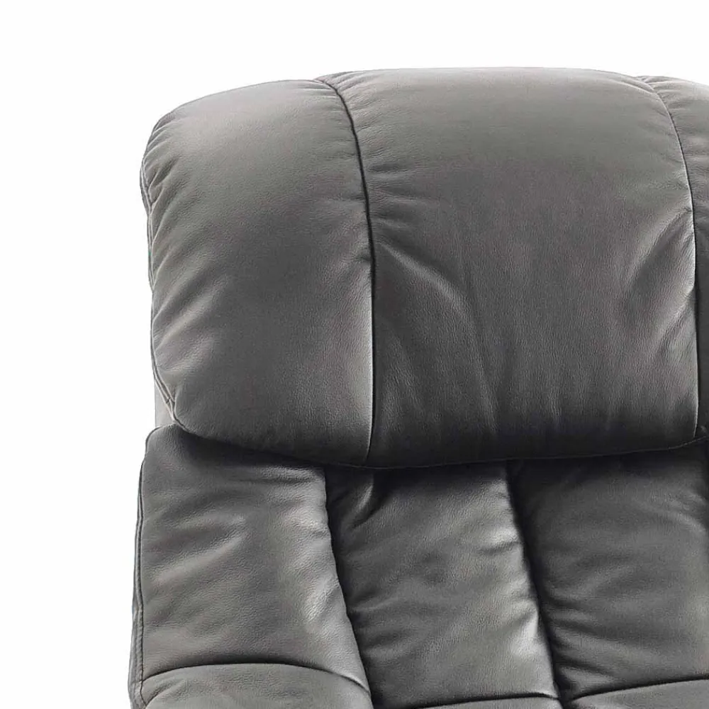 Wohnen Sofas<Grauer Fernsehessel Enjisaco mit ausklappbarer Schlaffunktion