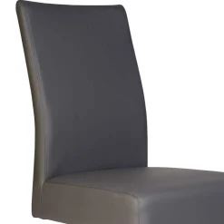 Wohnen Sessel|Stühle<Grauer Polsterstuhl mit Swing-Fuß - Motrilo (2er Set)