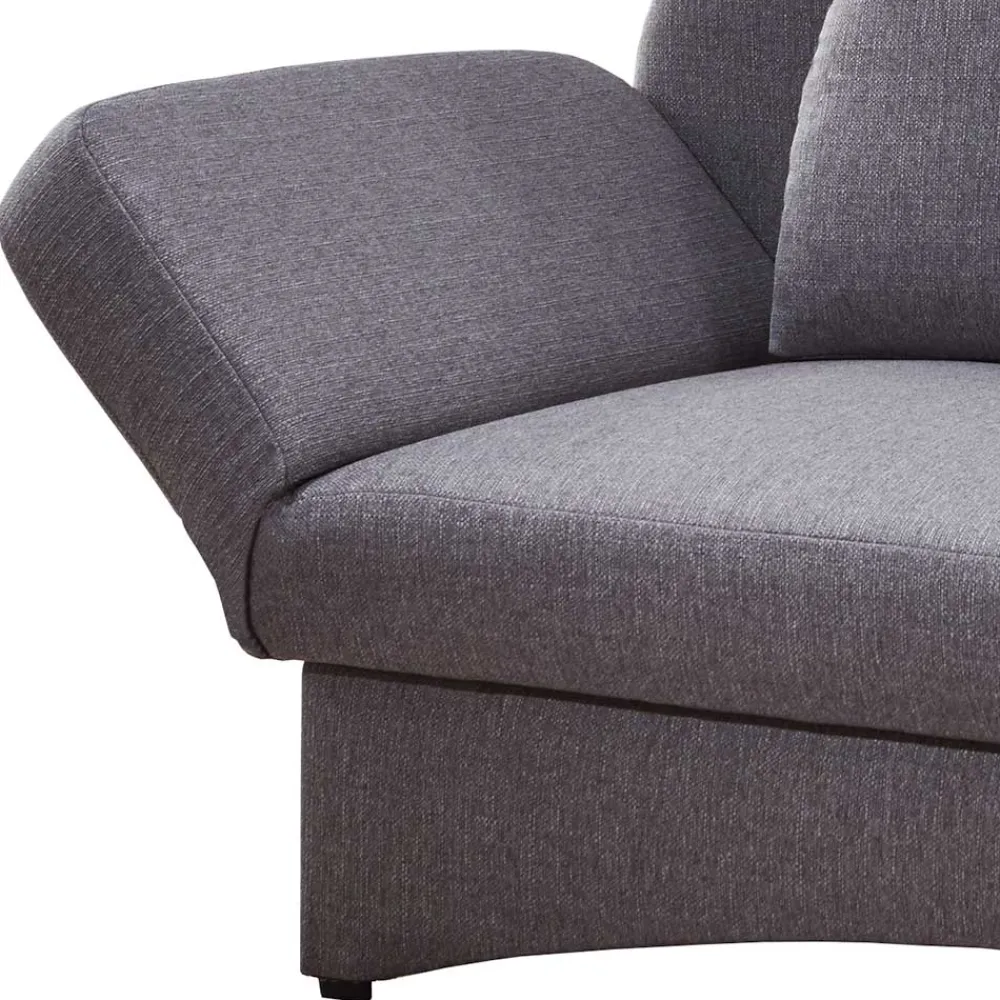 Wohnen Sofas<Graues Funktionssofa mit Armlehne links - Landhuis