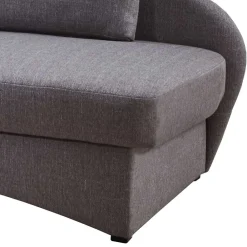 Wohnen Sofas<Graues Funktionssofa mit Armlehne links - Landhuis