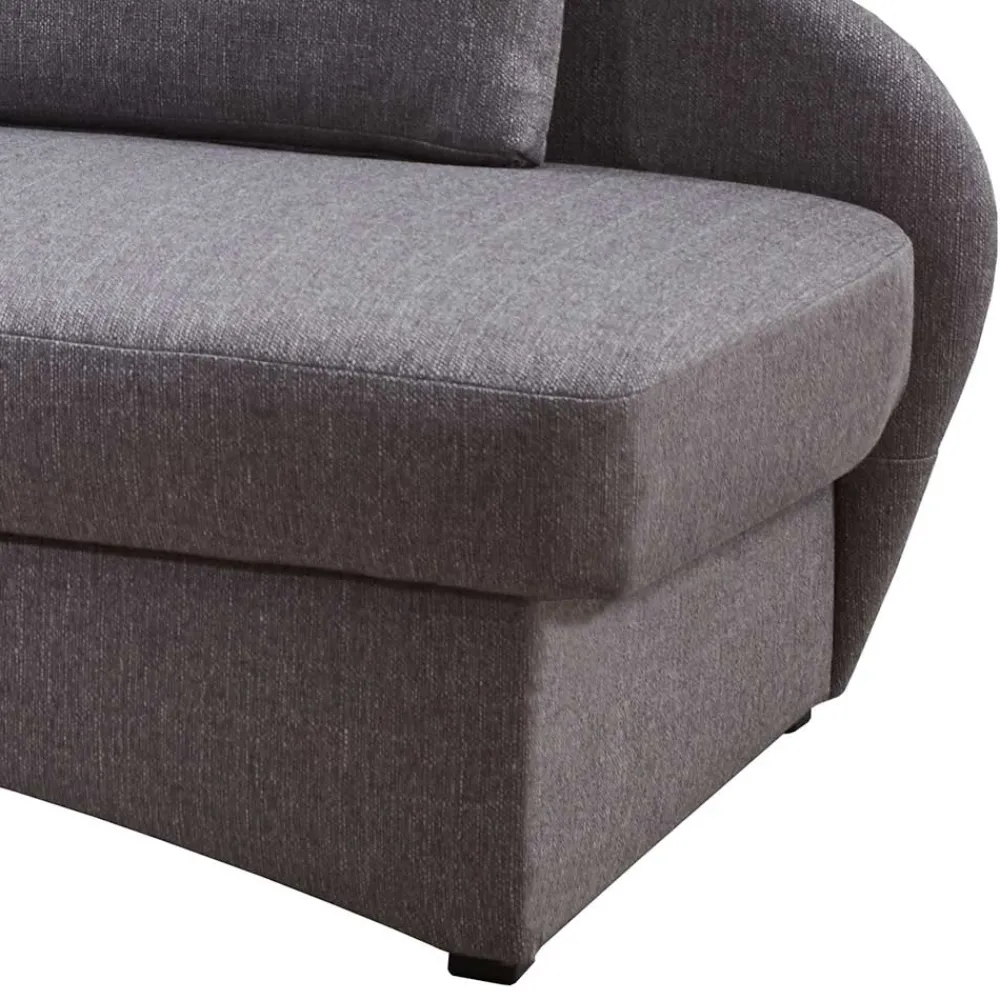 Wohnen Sofas<Graues Funktionssofa mit Armlehne links - Landhuis