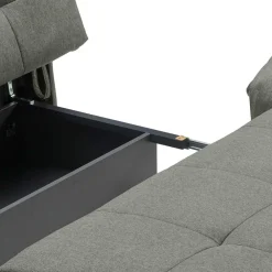 Wohnen Sofas<Grüne Funktionscouch mit Bettkasten - Granita