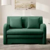 Wohnen Sofas<Grünes Schlafsofa mit Veloursbezug - Vigretta