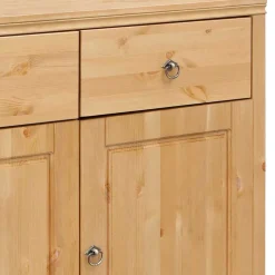 Wohnen Sideboards<Große Holz Kommode in Kiefer Natur - Vinidad