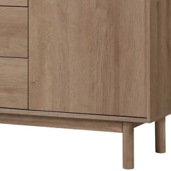 Wohnen Sideboards<Große Kombi-Kommode in Eiche Holzoptik - Benns