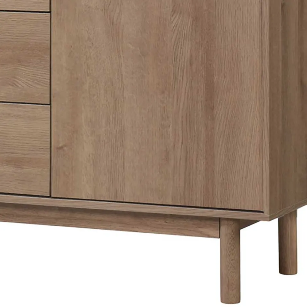 Wohnen Sideboards<Große Kombi-Kommode in Eiche Holzoptik - Benns