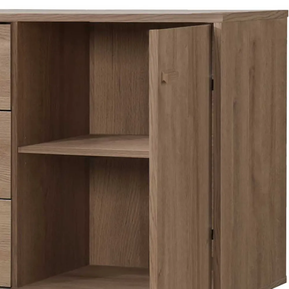 Wohnen Sideboards<Große Kombi-Kommode in Eiche Holzoptik - Benns