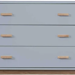 Wohnen Sideboards<Große Kombi-Kommode in Grau mit Eiche - Caldaro