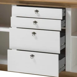 Wohnen Sideboards<Große Landhaus Anrichte zweifarbig - Diatara