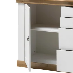 Wohnen Sideboards<Große Landhaus Anrichte zweifarbig - Diatara