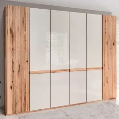 Wohnen Kleiderschränke<Großer Kleiderschrank mit sechs Türen - Krofun