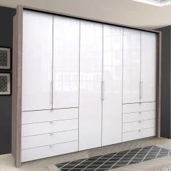 Wohnen Kleiderschränke|Schränke<Großer Schlafzimmer Kombi-Schrank Made in Germany - Empresian