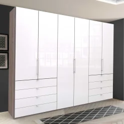 Wohnen Kleiderschränke|Schränke<Großer Schlafzimmer Kombi-Schrank Made in Germany - Empresian