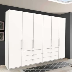 Wohnen Kleiderschränke|Schränke<Großer Schrank für Bekleidung in Weiß - Donpiave