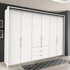 Wohnen Kleiderschränke<Großer Schrank für Kleidung in Weiß - Donpiave